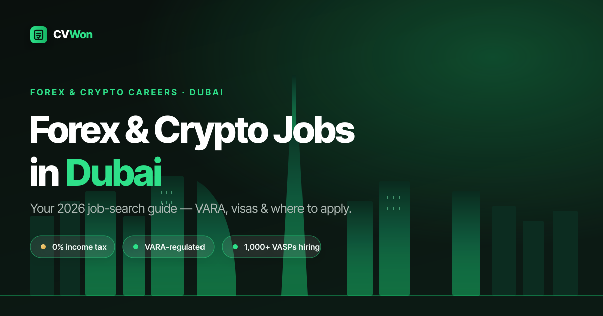 Forex & Crypto Jobs in Dubai: 2026 Job-Search Guide
